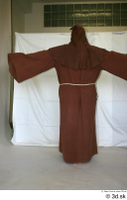  photos medieval monk in brown habit 1 Medieval clothing brown habit monk t poses whole body 0003.jpg